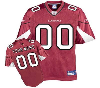 Arizona Cardinals Customized Team Color Jersey (S-5XL)