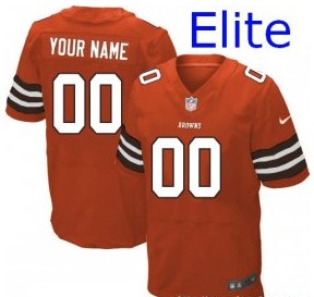 Nike Cleveland Browns Orange Customized Elite Jerseys Nike Cleveland Browns Orange Customized Elite Jerseys