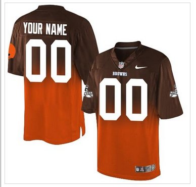 New Cleveland Browns Customized Drift Fashion II Elite NFL Jerseys New Cleveland Browns Customized Drift Fashion II Elite NFL Jerseys