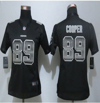 Women New new Oakland Raiders #89 Amari Cooper Black Strobe Elite Jersey Women New new Oakland Raiders #89 Amari Cooper Black Strobe Elite Jersey