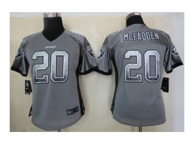 NEW women nfl jerseys oakland raiders #20 darren mcfadden grey(Elite drift fashion) NEW women nfl jerseys oakland raiders #20 darren mcfadden grey(Elite drift fashion)
