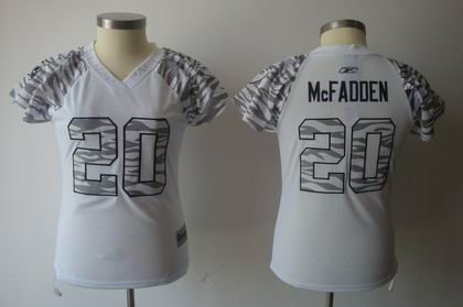 Women Zebra Field Flirt Oakland Raiders 20Darren McFadden white jerseys Women Zebra Field Flirt Oakland Raiders 20Darren McFadden white jerseys