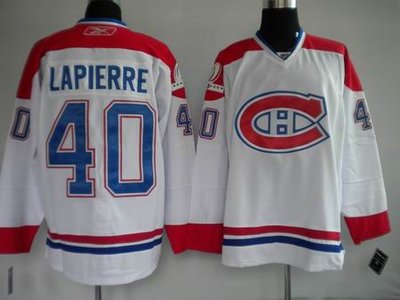 Jerseys Montreal Canadiens 40 LAPIERRE white NEW CH