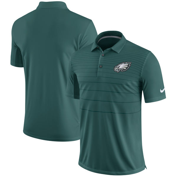 Men's Philadelphia Eagles Nike Midnight Green Early Season Polo Men's Philadelphia Eagles Nike Midnight Green Early Season Polo