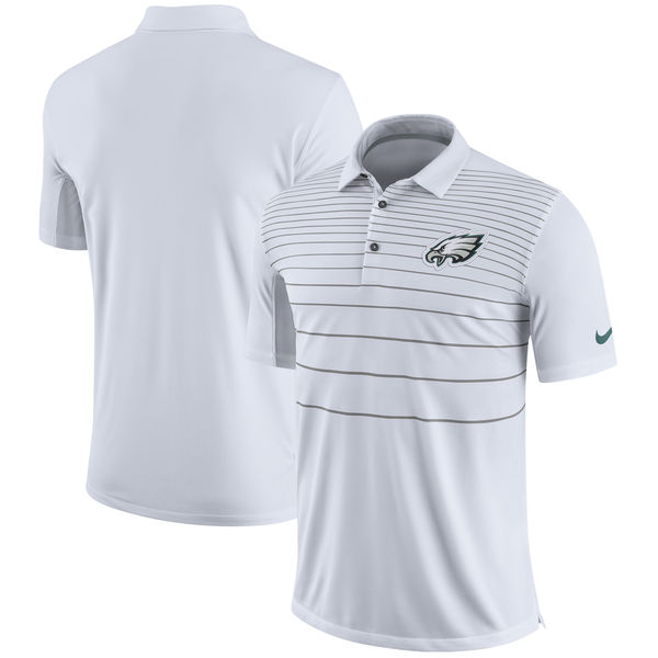 Men's Philadelphia Eagles Nike White Early Season Polo