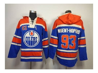 nhl jerseys edmonton oilers #93 nugent-hopkins blue(pullover hooded sweatshirt) nhl jerseys edmonton oilers #93 nugent-hopkins blue(pullover hooded sweatshirt)