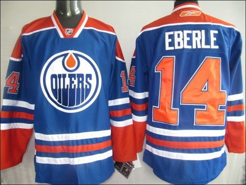 NHL Jerseys Edmonton Oilers 14 Eberle Blue Jerseys