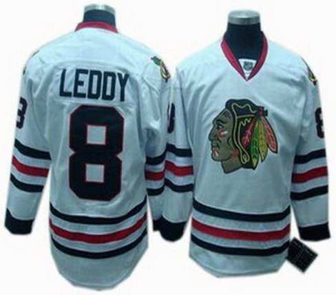 Youth Chicago Blackhawks 8 Nick Leddy jerseys white