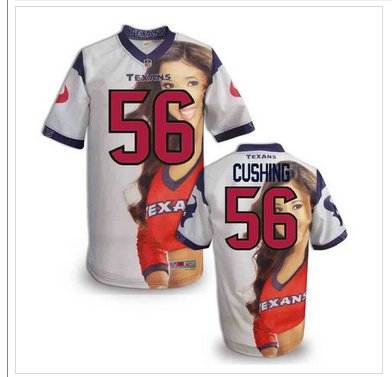Houston Texans #56 Brian Cushing Stitched NFL Elite Fanatical Version Jersey (12)