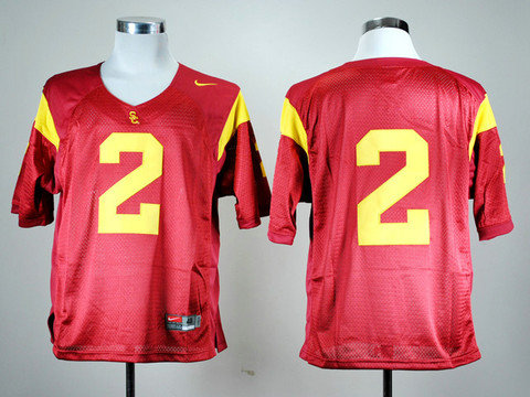 Nike USC Trojans Robert Woods 2 Red College Football Jerseys
