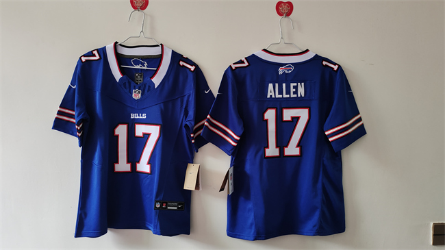 Youth Buffalo Bills #17 Josh Allen Blue 2024 F.U.S.E. Vapor Untouchable Limited Stitched Football Jersey Youth Buffalo Bills #17 Josh Allen Blue 2024 F.U.S.E. Vapor Untouchable Limited Stitched Football Jersey