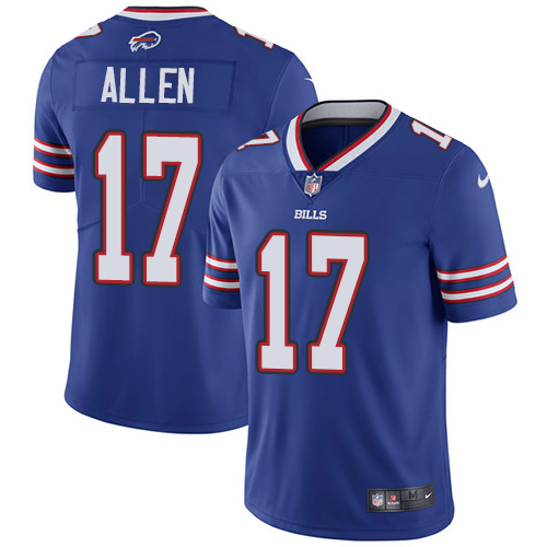 Nike Bills #17 Josh Allen Royal Blue Team Color Youth Stitched NFL Vapor Untouchable Limited Jersey Nike Bills #17 Josh Allen Royal Blue Team Color Youth Stitched NFL Vapor Untouchable Limited Jersey