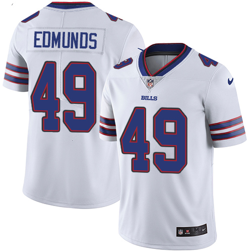Nike Bills #49 Tremaine Edmunds White Youth Stitched NFL Vapor Untouchable Limited Jersey Nike Bills #49 Tremaine Edmunds White Youth Stitched NFL Vapor Untouchable Limited Jersey