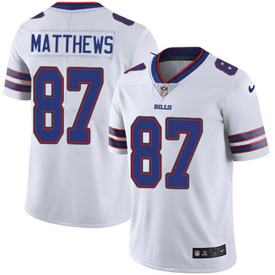 Nike Bills #87 Jordan Matthews White Youth Stitched NFL Vapor Untouchable Limited Jersey Nike Bills #87 Jordan Matthews White Youth Stitched NFL Vapor Untouchable Limited Jersey