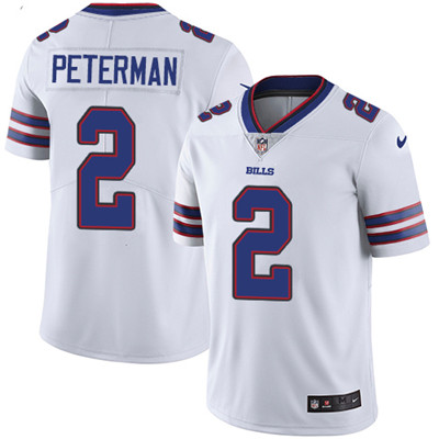 Nike Bills #2 Nathan Peterman White Youth Stitched NFL Vapor Untouchable Limited Jersey Nike Bills #2 Nathan Peterman White Youth Stitched NFL Vapor Untouchable Limited Jersey