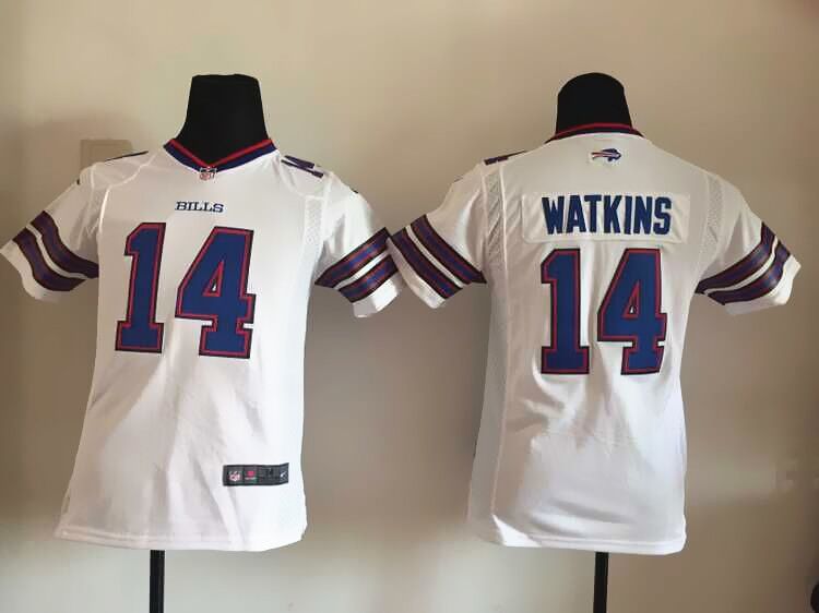 Youth Buffalo Bills Sammy Watkins Nike White Game Jersey