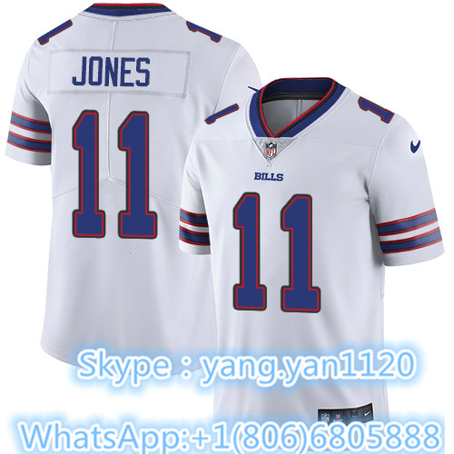 Nike Bills #11 Zay Jones White Youth Stitched NFL Vapor Untouchable Limited Jersey
