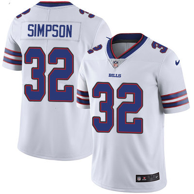 Nike Bills #32 O. J. Simpson White Youth Stitched NFL Vapor Untouchable Limited Jersey Nike Bills #32 O. J. Simpson White Youth Stitched NFL Vapor Untouchable Limited Jersey