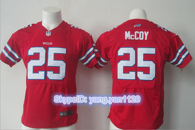 Nike Buffalo Bills #25 LeSean McCoy Red Youth Stitched NFL Elite Rush Jersey Nike Buffalo Bills #25 LeSean McCoy Red Youth Stitched NFL Elite Rush Jersey