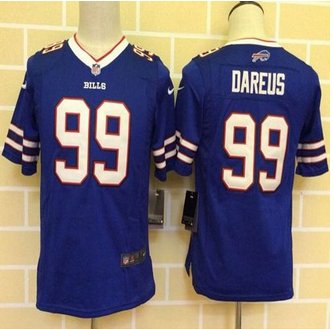 Youth New Buffalo Bills #99 Marcell Dareus Royal Blue Team Color Stitched NFL Elite Jersey Youth New Buffalo Bills #99 Marcell Dareus Royal Blue Team Color Stitched NFL Elite Jersey
