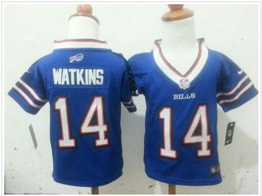 Toddler New Bills #14 Sammy Watkins Royal Blue Team Color Stitched NFL Elite Jersey Toddler New Bills #14 Sammy Watkins Royal Blue Team Color Stitched NFL Elite Jersey