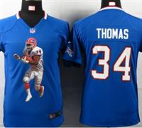Nike Youth Buffalo Bills #34 Thomas Blue Portrait Fashion Game Jerseys Nike Youth Buffalo Bills #34 Thomas Blue Portrait Fashion Game Jerseys