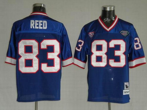Buffalo Bills 1990 83 Andre Reed Blue Throwback Jerseys Buffalo Bills 1990 83 Andre Reed Blue Throwback Jerseys
