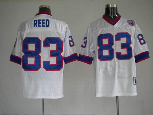 Buffalo Bills 1990 83 Andre Reed White Throwback Jerseys Buffalo Bills 1990 83 Andre Reed White Throwback Jerseys