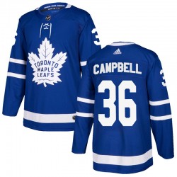 Men's Toronto Maple Leafs #36 Jack Campbell Blue Authentitc Adidas Jersey Men's Toronto Maple Leafs #36 Jack Campbell Blue Authentitc Adidas Jersey