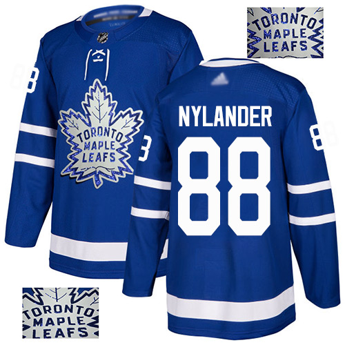 Maple Leafs #88 William Nylander Blue Home Authentic Fashion Gold Stitched Hockey Jersey Maple Leafs #88 William Nylander Blue Home Authentic Fashion Gold Stitched Hockey Jersey