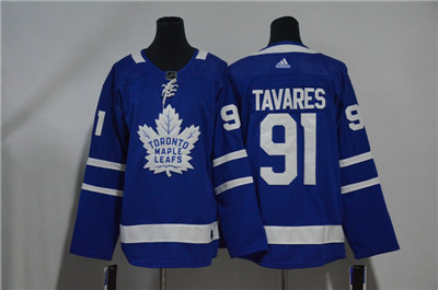 Maple Leafs #91 John Tavares White Adidas Jersey