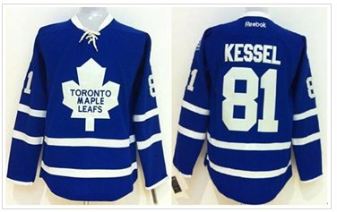 Toronto Maple Leafs #81 Phil Kessel Blue Stitched NHL Jersey