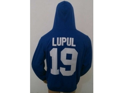 nhl jerseys toronto maple leafs #19 lupul blue(pullover hooded sweatshirt)(ccm)
