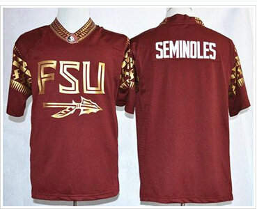 Florida State Seminoles Blank Red Pride Fashion Stitched NCAA Jersey