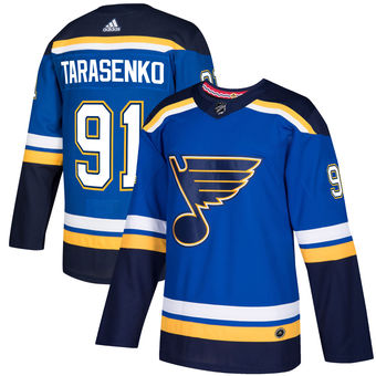 Men's St. Louis Blues Vladimir Tarasenko adidas Royal Authentic Player Jersey
