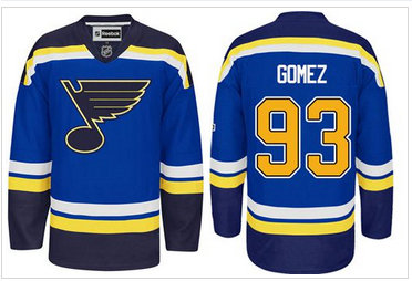 St.Louis Blues #93 Scott Gomez Light Blue Home Stitched NHL Jersey St.Louis Blues #93 Scott Gomez Light Blue Home Stitched NHL Jersey
