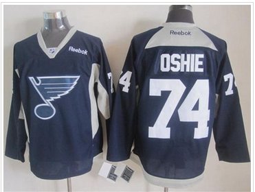 St. Louis Blues #74 T.J Oshie Navy Blue Practice Stitched NHL Jersey St. Louis Blues #74 T.J Oshie Navy Blue Practice Stitched NHL Jersey