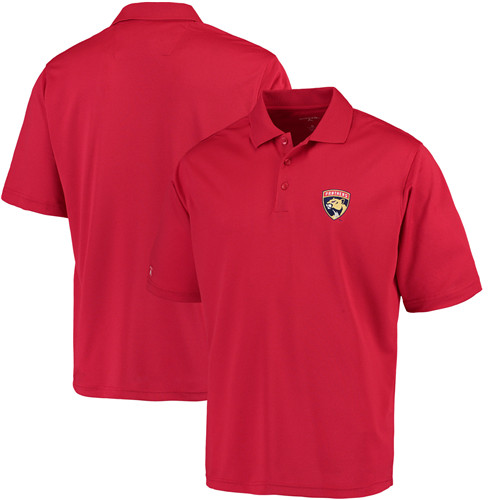 Florida Panthers Antigua Pique Xtra-Lite Polo - Red