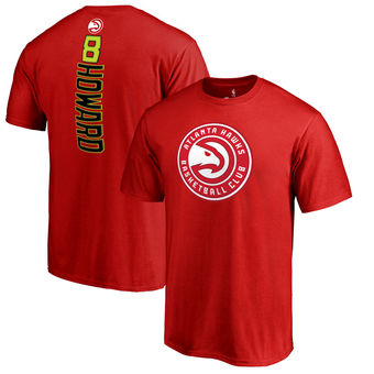 Men's Atlanta Hawks Dwight Howard Red Big & Tall Backer T-Shirt