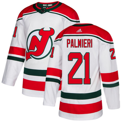 Adidas Devils #21 Kyle Palmieri White Alternate Authentic Stitched NHL Jersey Adidas Devils #21 Kyle Palmieri White Alternate Authentic Stitched NHL Jersey