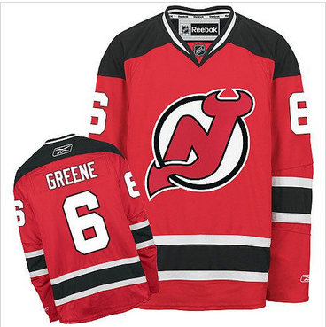 New Jersey Devils #6 Andy Greene Red Home Stitched NHL Jersey New Jersey Devils #6 Andy Greene Red Home Stitched NHL Jersey