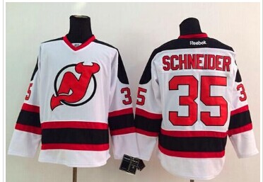 New Jersey Devils #35 Cory Schneider White Stitched NHL Jersey New Jersey Devils #35 Cory Schneider White Stitched NHL Jersey