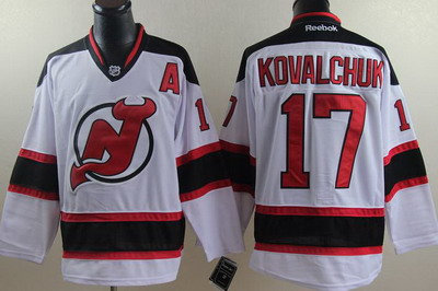 New Jersey Devils 17 IIlya Kovalchuk White NHL Jerseys New Jersey Devils 17 IIlya Kovalchuk White NHL Jerseys