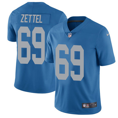 Nike Lions #69 Anthony Zettel Blue Throwback Youth Stitched NFL Vapor Untouchable Limited Jersey Nike Lions #69 Anthony Zettel Blue Throwback Youth Stitched NFL Vapor Untouchable Limited Jersey