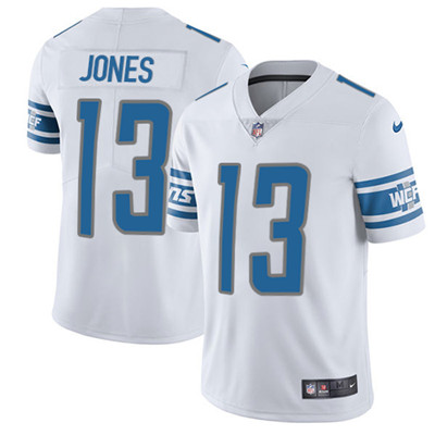 Nike Lions #13 T.J. Jones White Youth Stitched NFL Vapor Untouchable Limited Jersey Nike Lions #13 T.J. Jones White Youth Stitched NFL Vapor Untouchable Limited Jersey