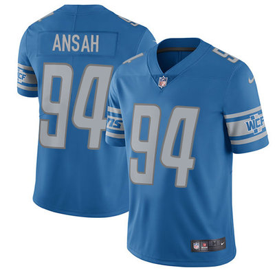 Nike Lions #94 Ziggy Ansah Light Blue Team Color Youth Stitched NFL Vapor Untouchable Limited Jersey Nike Lions #94 Ziggy Ansah Light Blue Team Color Youth Stitched NFL Vapor Untouchable Limited Jersey
