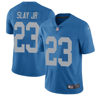 Nike Lions #23 Darius Slay Jr Blue Throwback Youth Stitched NFL Limited Jersey Nike Lions #23 Darius Slay Jr Blue Throwback Youth Stitched NFL Limited Jersey