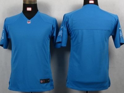 Youth NEW Detroit Lions Blank Blue Portrait Fashion Game Jerseys Youth NEW Detroit Lions Blank Blue Portrait Fashion Game Jerseys