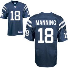 Youth Indianapolis Colts 18 Colts P Manning blue jerseys