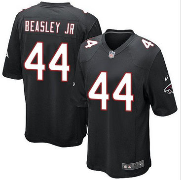 Youth Nike Falcons #44 Vic Beasley Jr Black Alternate Stitched NFL Elite Jersey